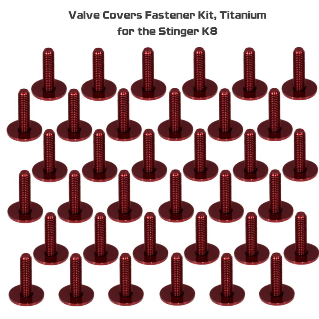 ZSPEC Valve Covers Fastener Kit for '18+ Stinger GT, Titanium