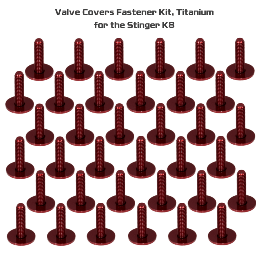 ZSPEC "Stage 3" Dress Up Bolts® Fastener Kit for '18+ Stinger GT, Titanium & Billet