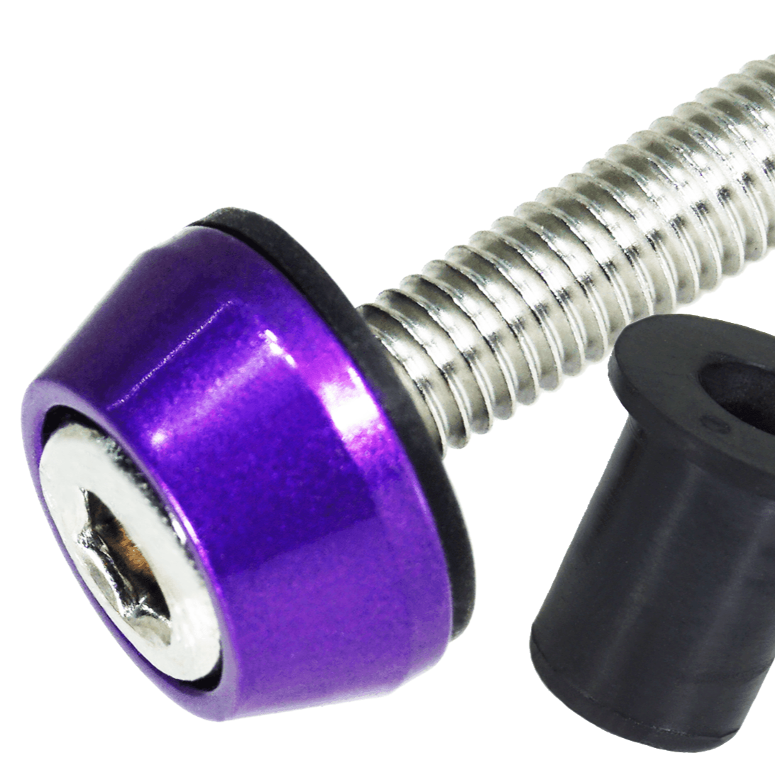 ZSPEC Body Kit Fastener, M5x20mm w/Well Nut, Stainless & Billet, Per Each