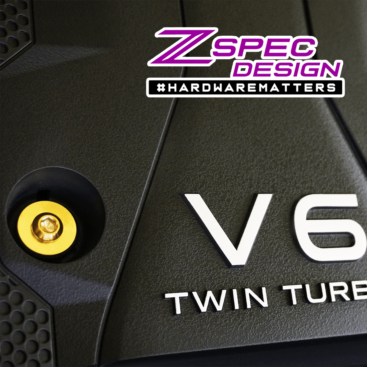 ZSPEC "Stage 2" Dress Up Bolts® Hardware Kit for Nissan Z RZ34, Titanium