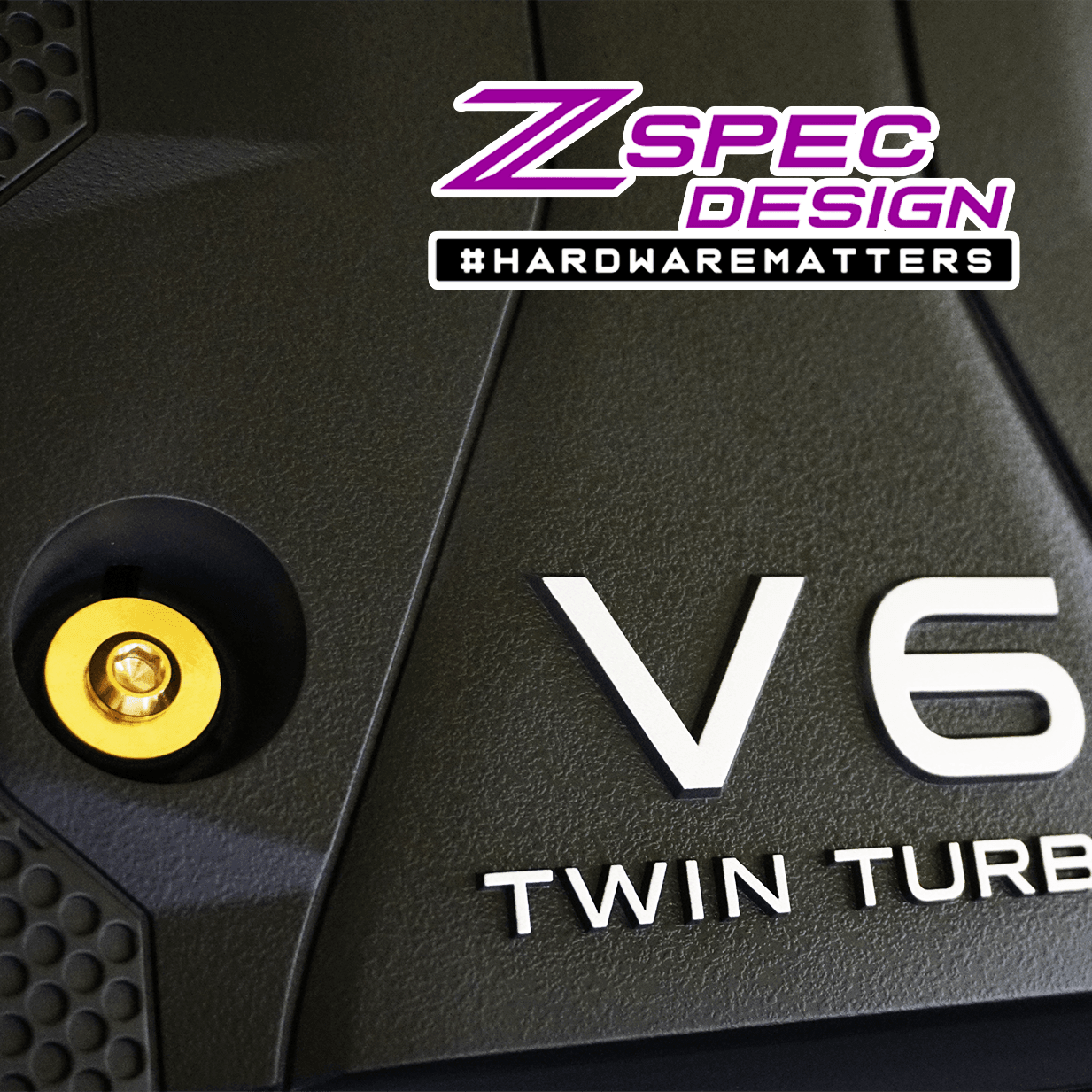 ZSPEC "Stage 1" Dress Up Bolts® Hardware Kit for Nissan Z RZ34, Titanium