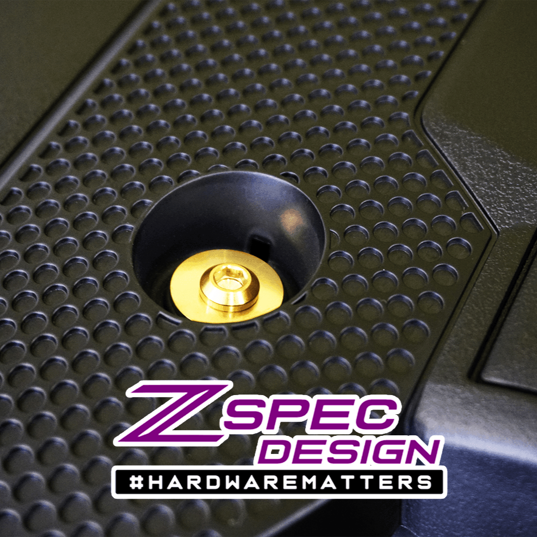 ZSPEC "Stage 1" Dress Up Bolts® Hardware Kit for Nissan Z RZ34, Titanium