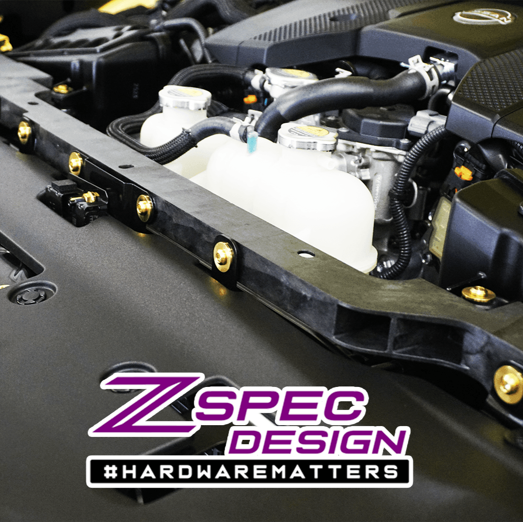 ZSPEC "Stage 2" Dress Up Bolts® Hardware Kit for Nissan Z RZ34, Titanium