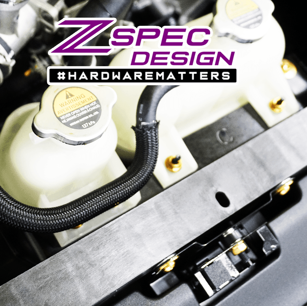 ZSPEC "Stage 2" Dress Up Bolts® Hardware Kit for Nissan Z RZ34, Titanium