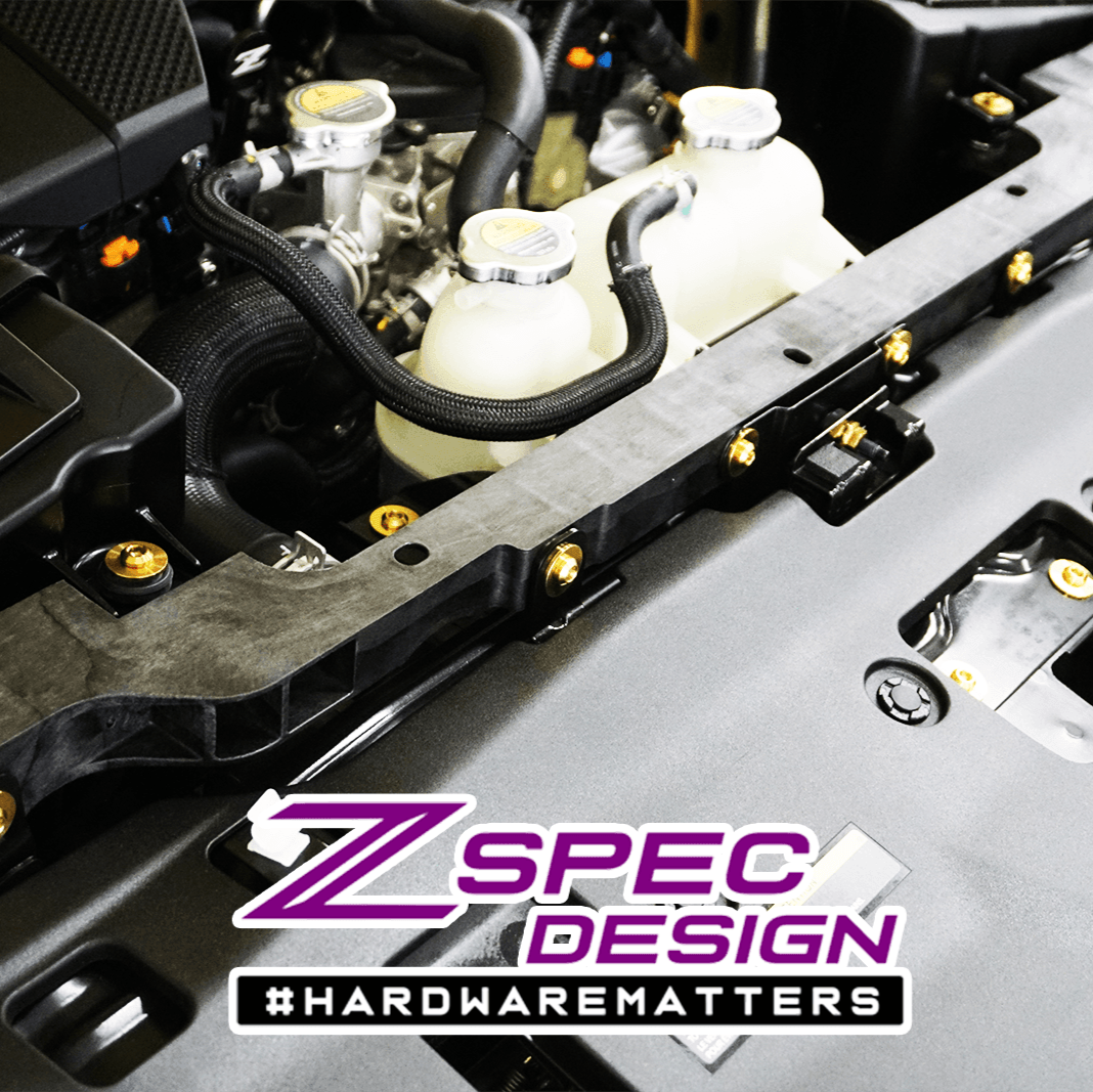 ZSPEC "Stage 2" Dress Up Bolts® Hardware Kit for Nissan Z RZ34, Titanium