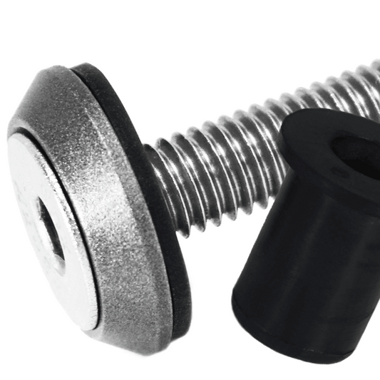 ZSPEC Body Kit Fastener, Low-Profile M5x20mm w/Well Nut, Stainless & Billet, Per Each