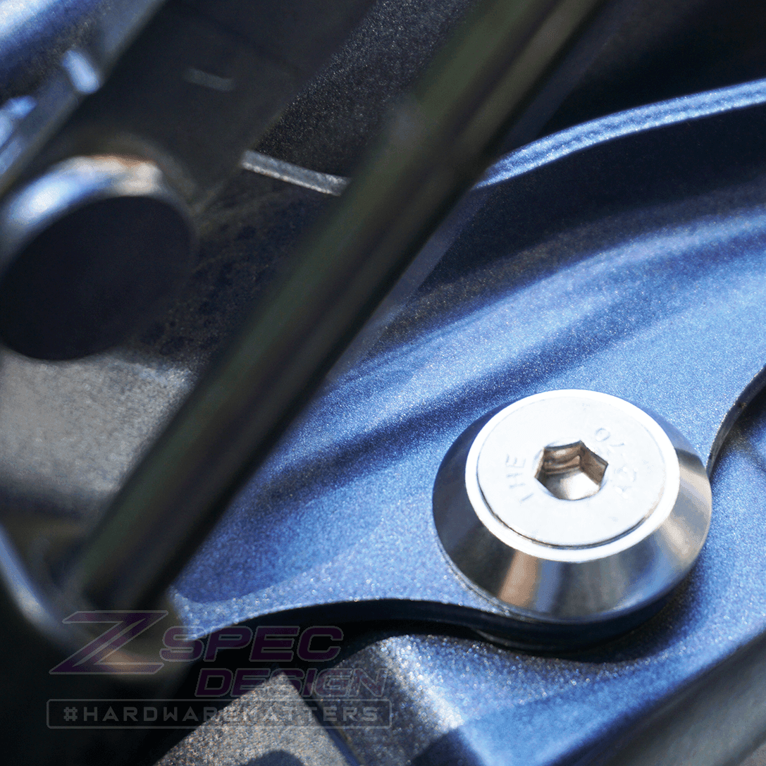 ZSPEC "Stage 3" Dress Up Bolts® Fastener Kit for '16-21 Subaru Legacy 3.6L, Stainless & Billet