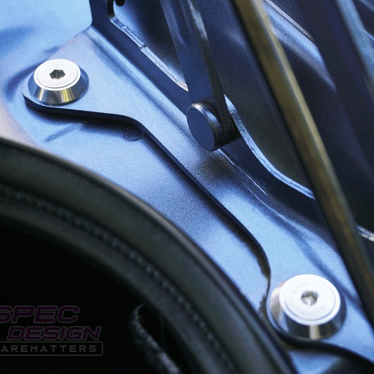 ZSPEC Dress Up Bolts® Trunk Fastener Kit for '16-21 Subaru Legacy 3.6L, Stainless & Billet