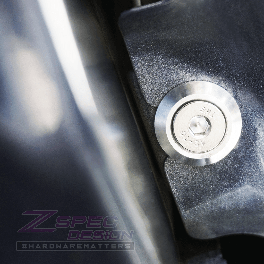 ZSPEC "Stage 3" Dress Up Bolts® Fastener Kit for '16-21 Subaru Legacy 3.6L, Stainless & Billet