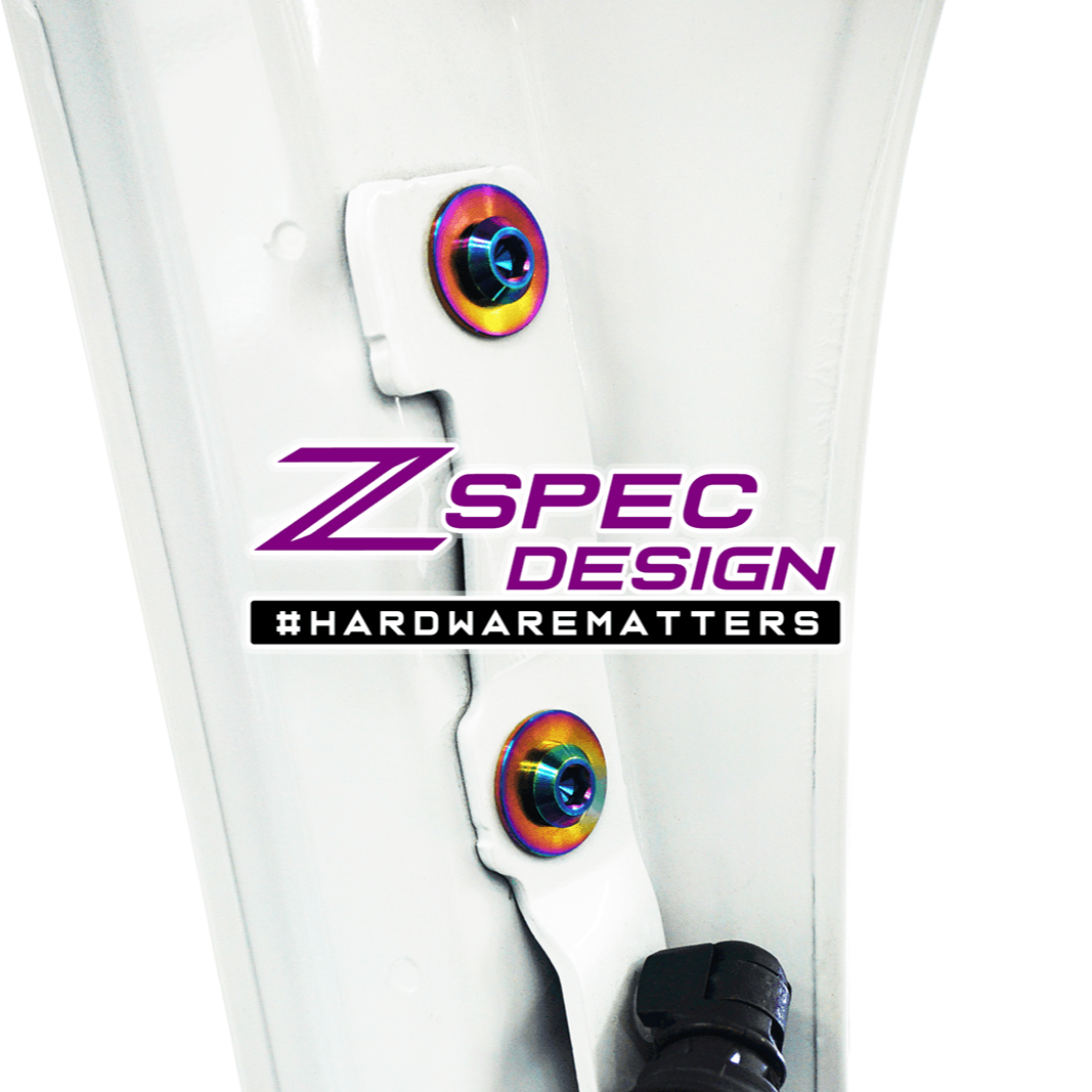 ZSPEC "Stage 2" Dress Up Bolts® Fastener Kit for the Tesla Model 3, Grade-5 Titanium