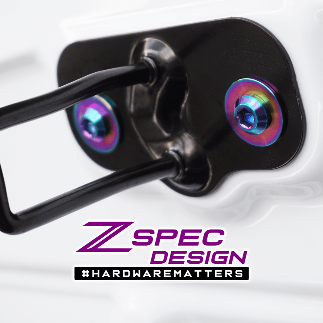 ZSPEC "Stage 2" Dress Up Bolts® Fastener Kit for the Tesla Model 3, Grade-5 Titanium