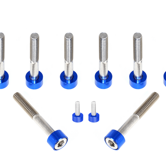 ZSPEC Throttle Bodies & TPS Sensor Fastener Kit for Merlin Machining Z32 300zx Plenum, Stainless & Billet