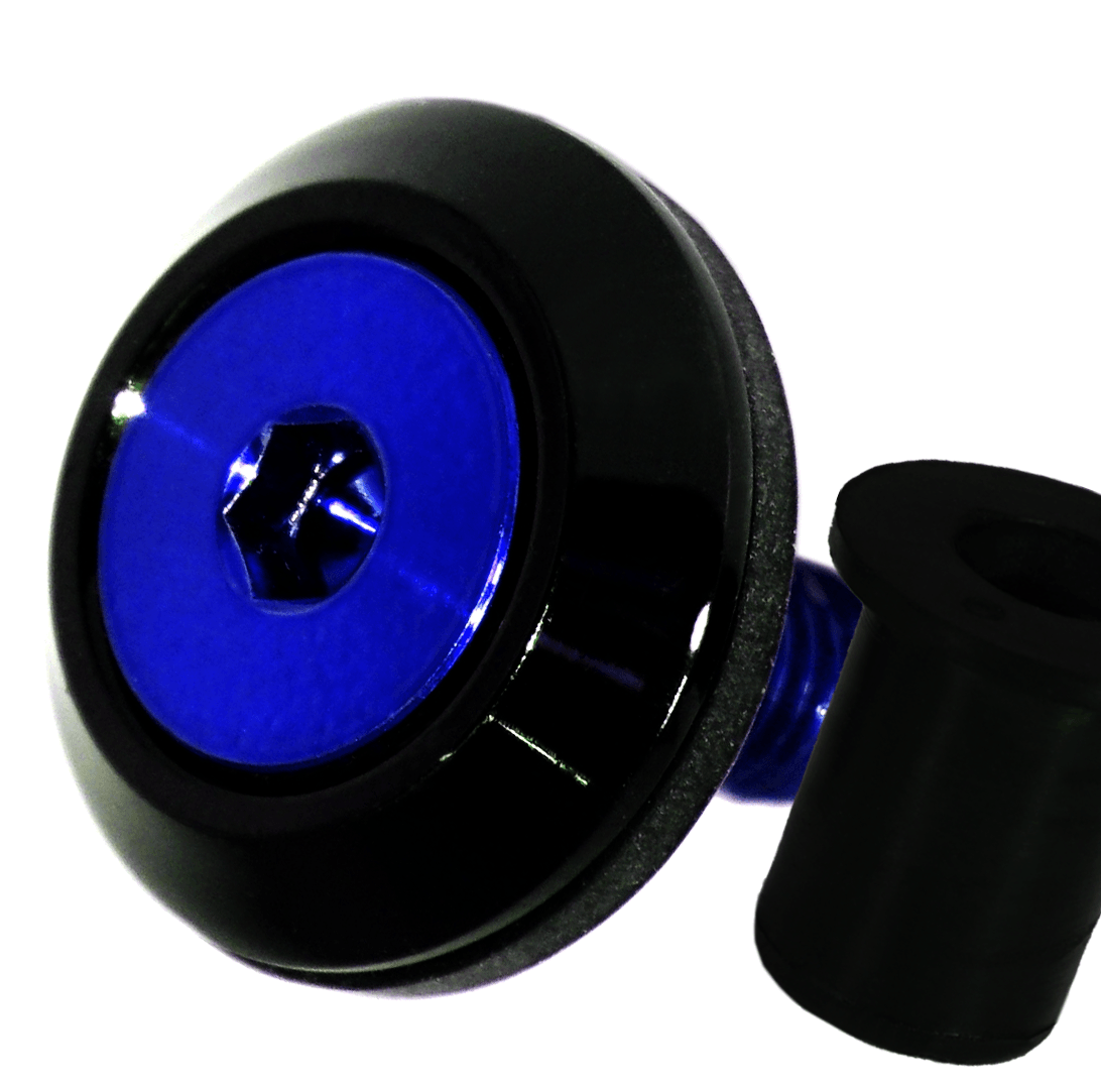 ZSPEC Low-Profile Body Kit Fastener, M5x20mm w/ WELL NUT, Titanium & Billet, Sold per Each