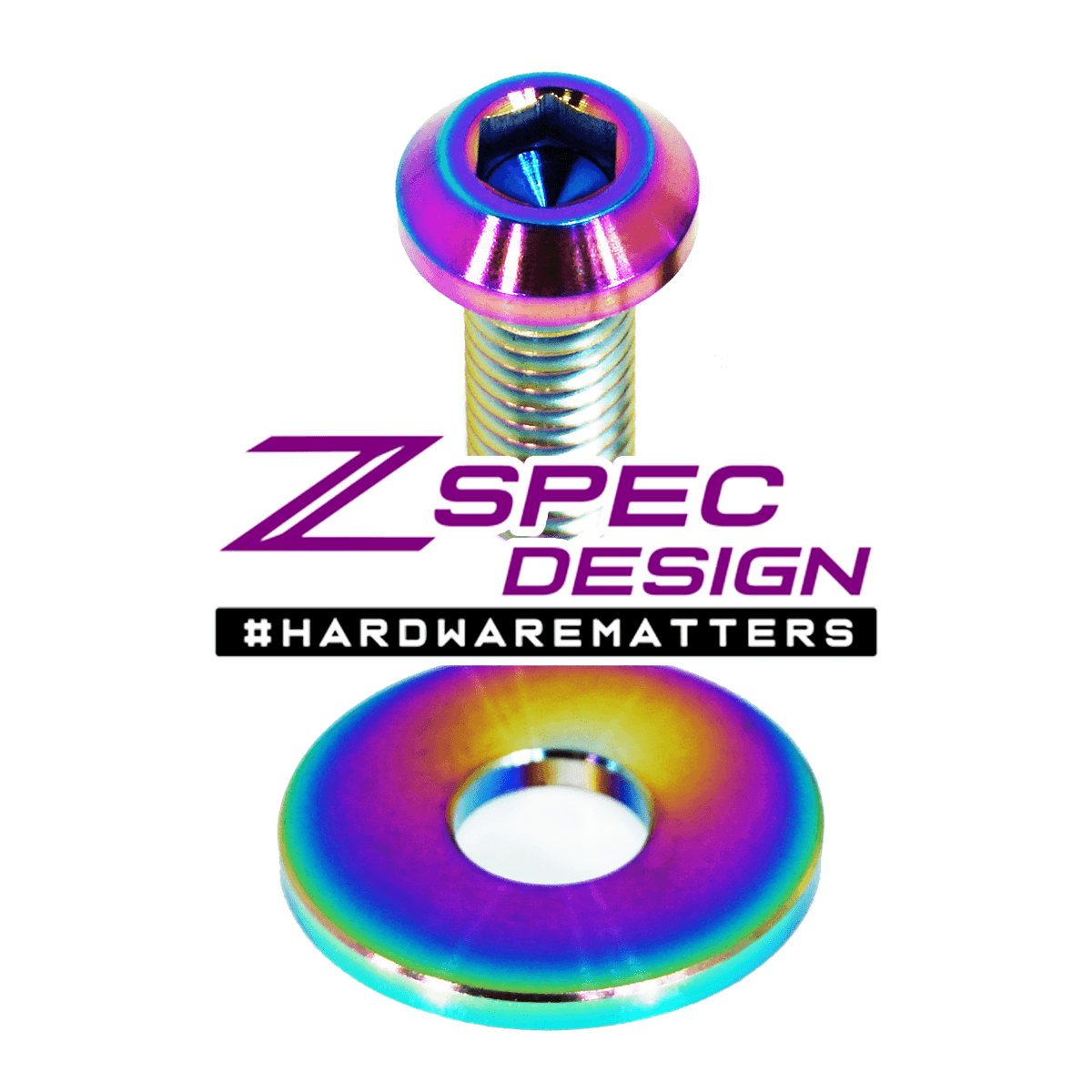 ZSPEC Utili-Track Fastener & Washer for '05+ Nissan Frontier D40/D41, Sold Per Each