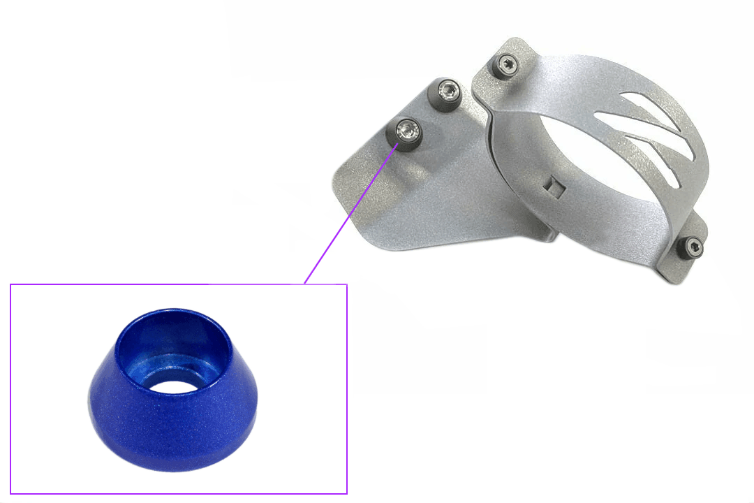 ZSPEC RHD Fuel Filter Bracket for Nissan Z32 300zx '90-96, Silver