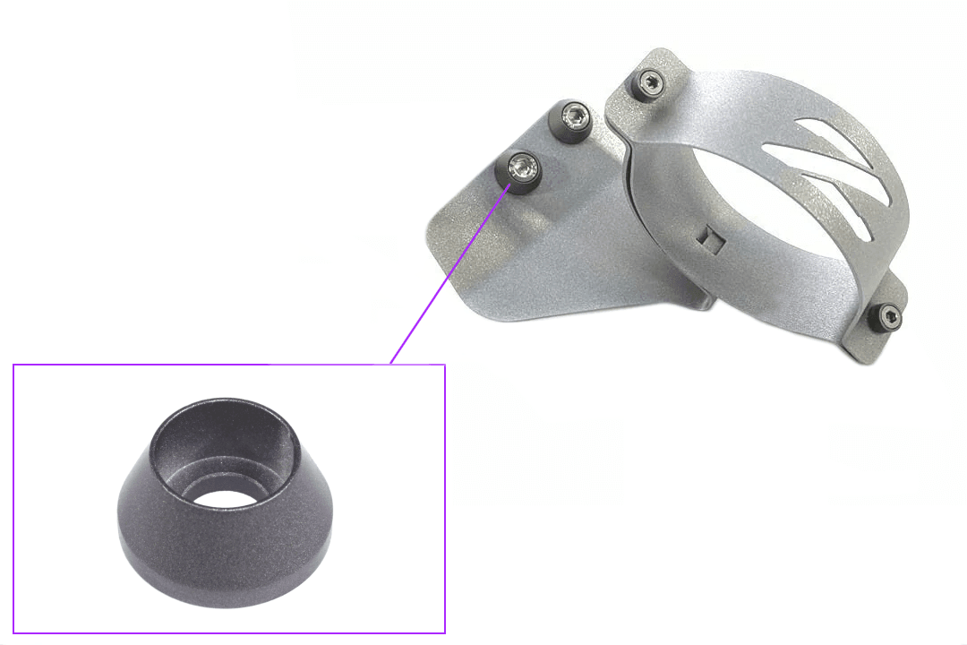 ZSPEC RHD Fuel Filter Bracket for Nissan Z32 300zx '90-96, Silver