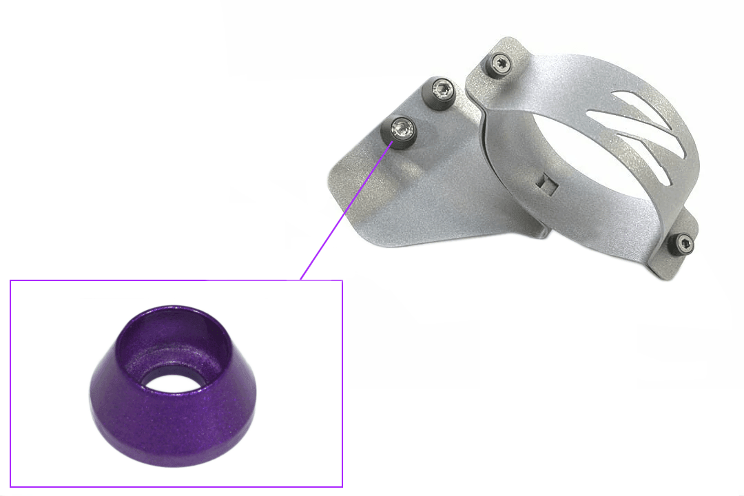 ZSPEC RHD Fuel Filter Bracket for Nissan Z32 300zx '90-96, Silver