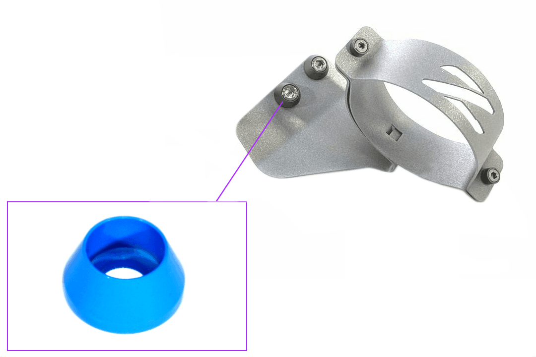 ZSPEC RHD Fuel Filter Bracket for Nissan Z32 300zx '90-96, Silver