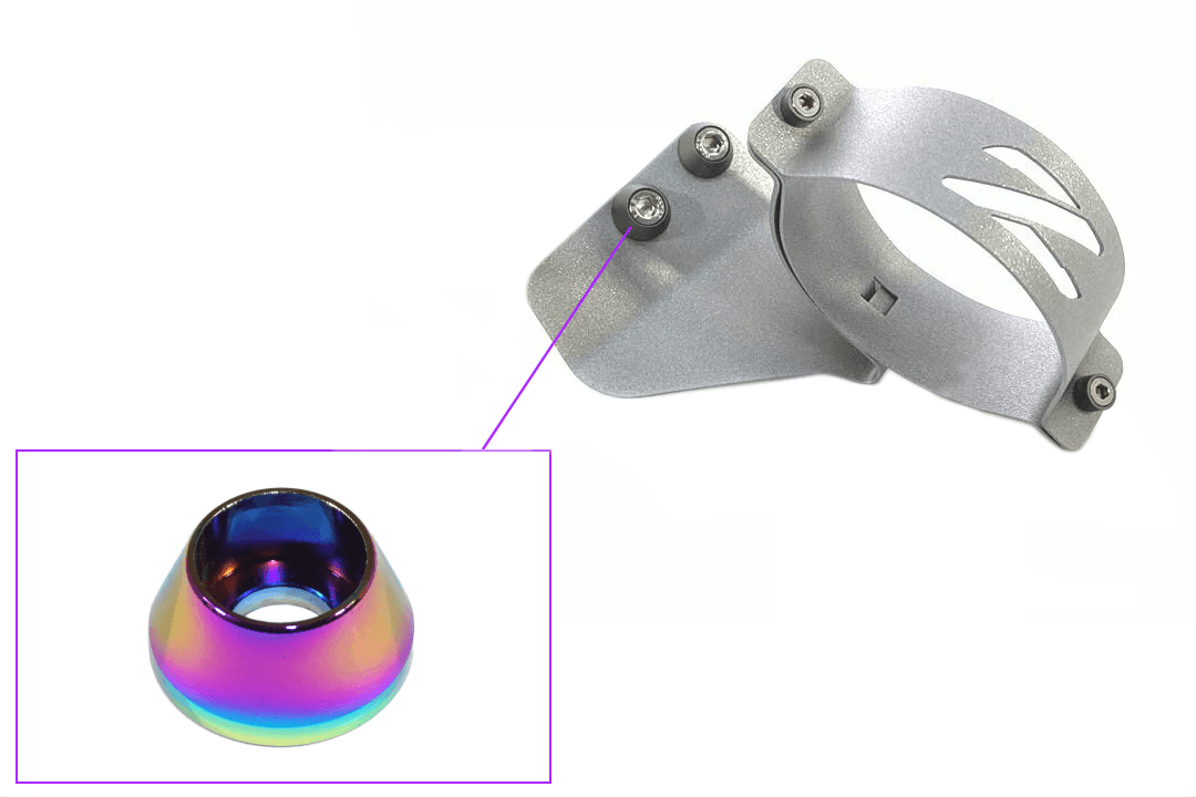 ZSPEC RHD Fuel Filter Bracket for Nissan Z32 300zx '90-96, Silver