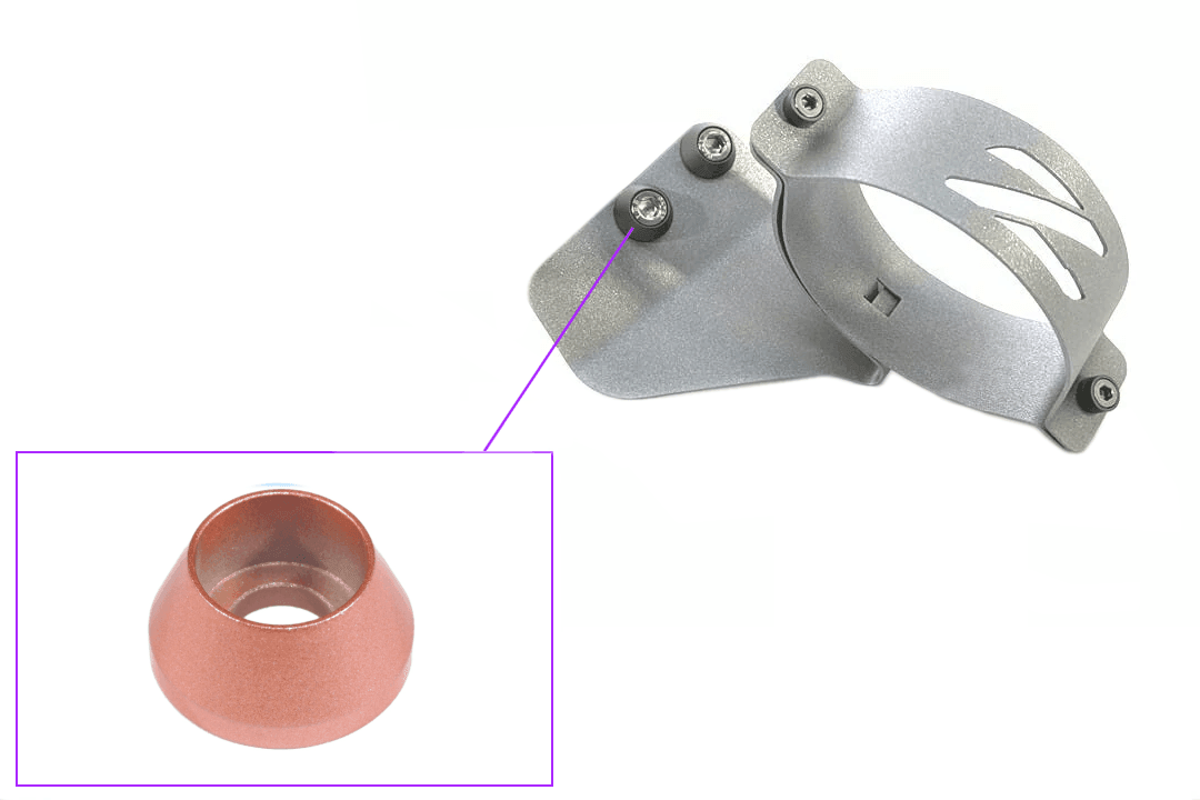 ZSPEC RHD Fuel Filter Bracket for Nissan Z32 300zx '90-96, Silver