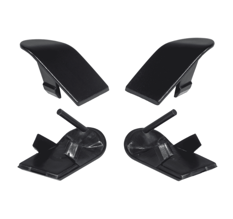 ZSPEC RHD Radio Bezel Top Screw Covers for '90-96 Nissan 300zx Z32, Left & Right Pair