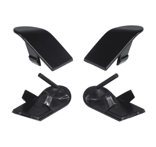 ZSPEC RHD Radio Bezel Top Screw Covers for '90-96 Nissan 300zx Z32, Left & Right Pair