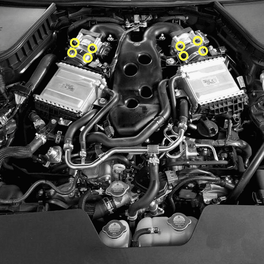 ZSPEC Throttle Bodies Fastener Kit for '23+ Nissan Z RZ34, Grade-5 Titanium