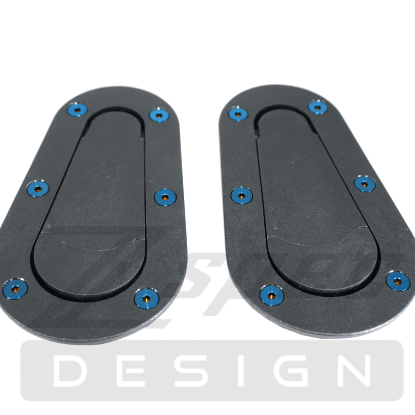 ZSPEC Dress Up Bolts® Fastener Kit for Aerocatch Hood Latches, Titanium