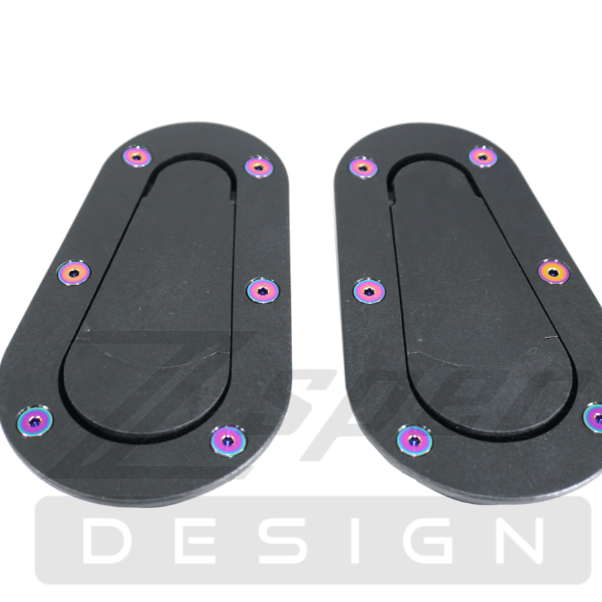 ZSPEC Dress Up Bolts® Fastener Kit for Aerocatch Hood Latches, Titanium