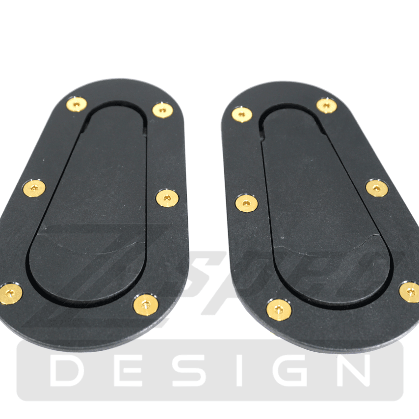 ZSPEC Dress Up Bolts® Fastener Kit for Aerocatch Hood Latches, Titanium