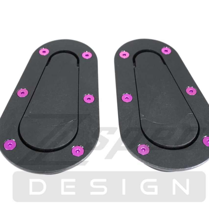 ZSPEC Dress Up Bolts® Fastener Kit for Aerocatch Hood Latches, Titanium