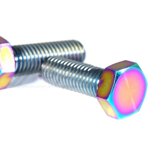 ZSPEC M10-1.25x25mm Metric Hex-Bolt Fastener, Titanium Grade-5