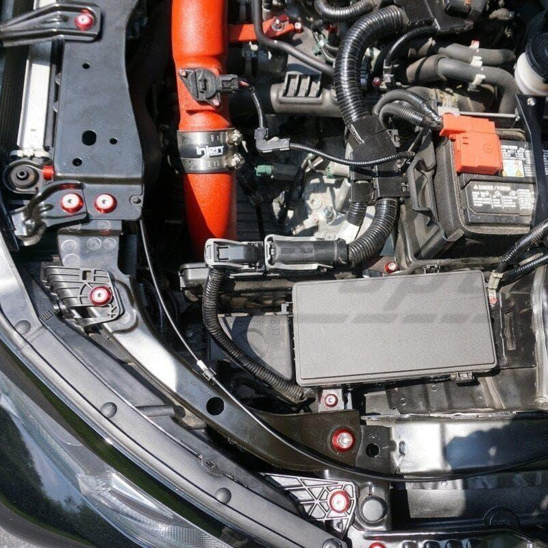 ZSPEC "Stage 3" Dress Up Bolts® Fastener Kit for '17+ Honda Civic Si, Stainless & Billet