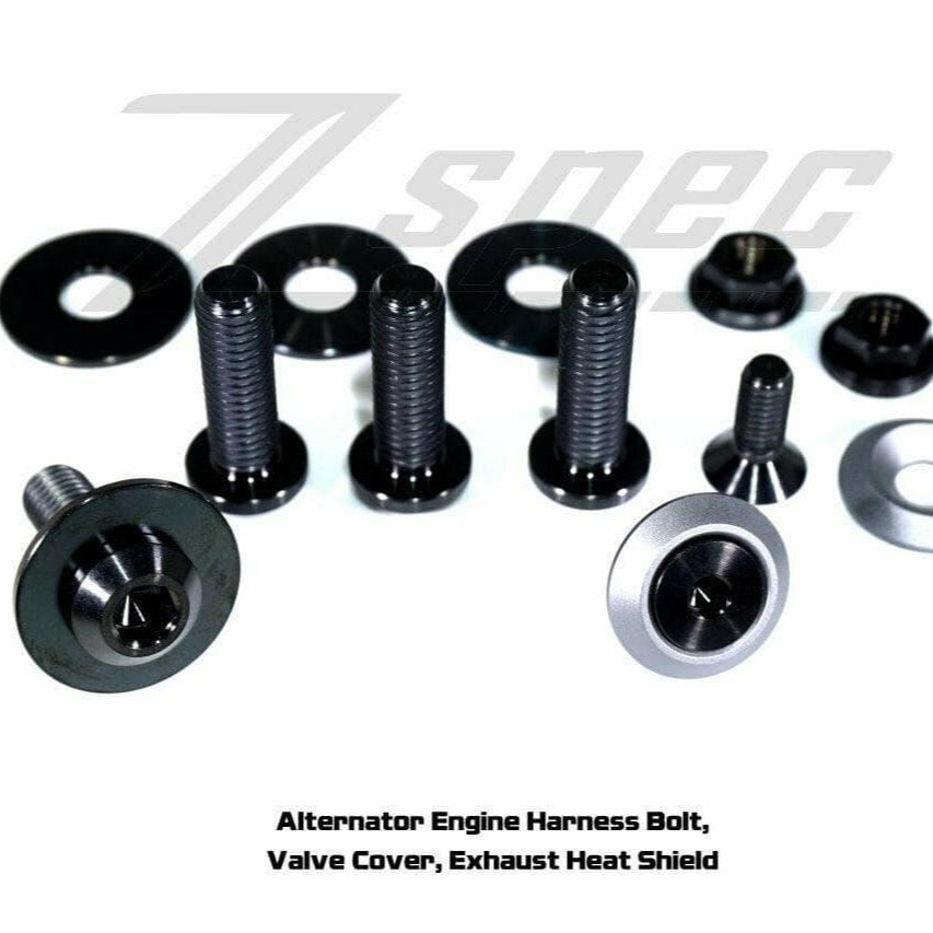 ZSPEC "Stage 3" Dress Up Bolts® Fastener Kit for '03-15 Scion xB, Titanium & Billet