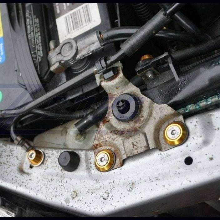 ZSPEC "Stage 3" Dress Up Bolts® Fastener Kit for '97-01 Honda Prelude 2.2L H22, Stainless & Billet