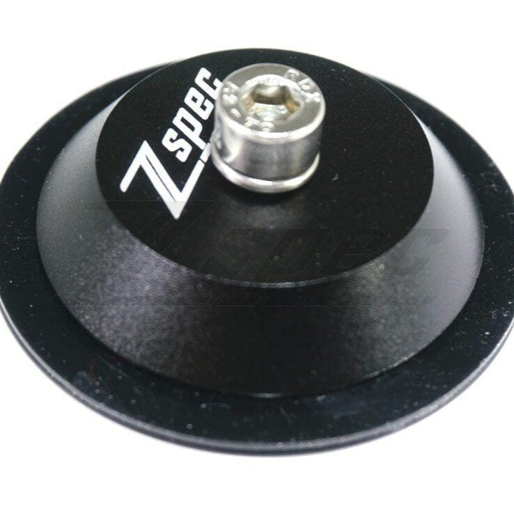 ZSPEC 44mm Rear Wiper Hole-Cover/Cap/Plug, Weatherproof, fits holes 16mm-30mm, Black