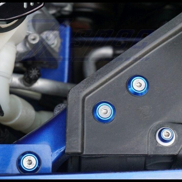 ZSPEC "Stage 3" Dress Up Bolts® Fastener Kit for '06-09 VW Golf R32 MK5, Stainless & Billet