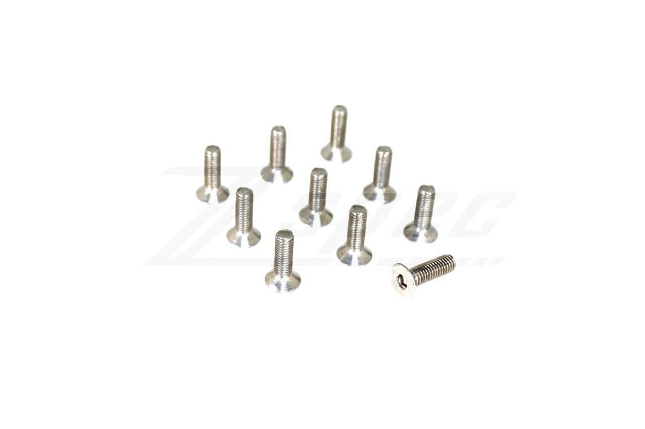 ZSPEC M3-0.5x10mm Fasteners, FHSC, Stainless SUS304, 10-Pack
