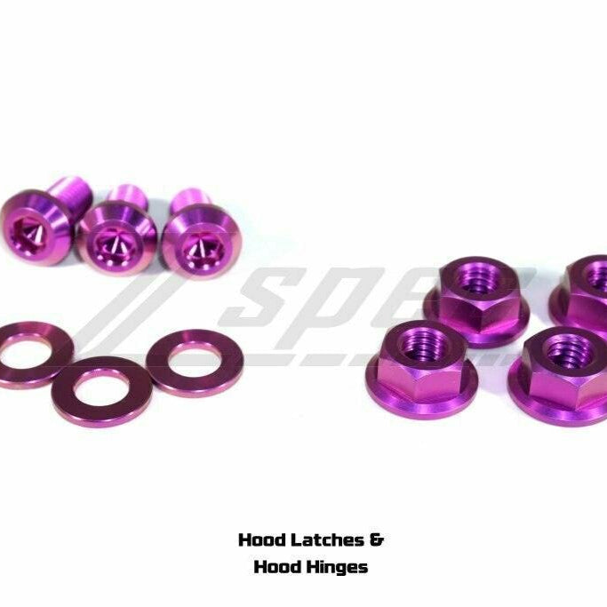 ZSPEC "Stage 2" Dress Up Bolts®/Fastener Kit for '03-'08 Nissan 350z DE & HR, Titanium