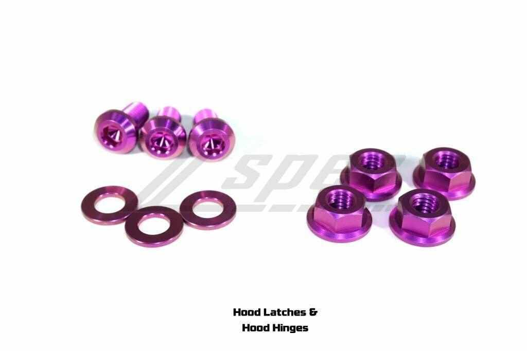 ZSPEC Stage-3 Dress Up Bolts®/Fastener Kit for '03-'08 Nissan 350z DE & HR, Titanium