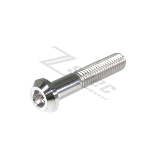 ZSPEC M8-1.25x45mm Dress Up Bolt® Fastener, Angled Head, Titanium Grade-5, Per Each
