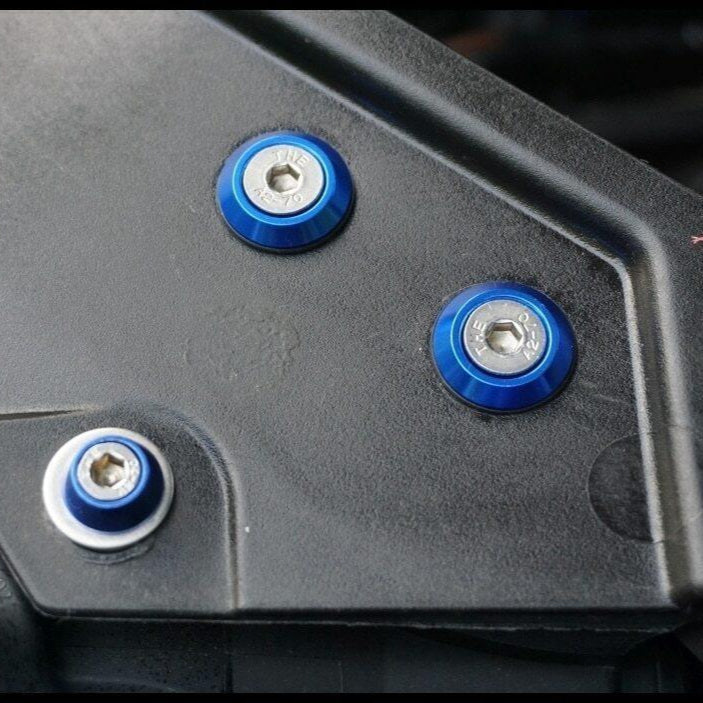 ZSPEC "Stage 3" Dress Up Bolts® Fastener Kit for '06-09 VW Golf R32 MK5, Stainless & Billet