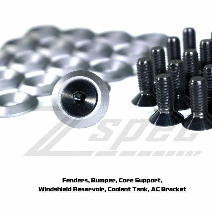 ZSPEC "Stage 3" Dress Up Bolts® Fastener Kit for '03-15 Scion xB, Titanium & Billet