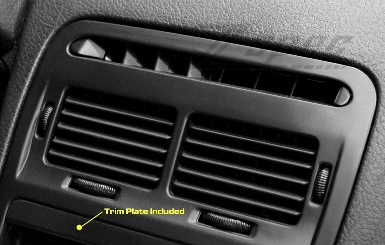 ZSPEC RHD Double-Din Radio Bezel w/Brackets for '90-99 Nissan Z32 300zx