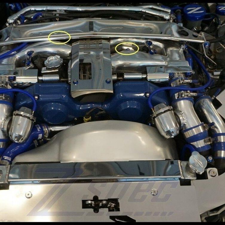 ZSPEC Intake Valve Cover Wire Covers for '90-99 Nissan Z32 300zx, Stainless