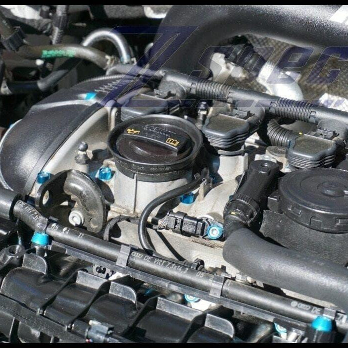 ZSPEC "Stage 3" Dress Up Bolts® Fastener Kit for '07-17 VW CC 2.0L MK6, Stainless & Billet