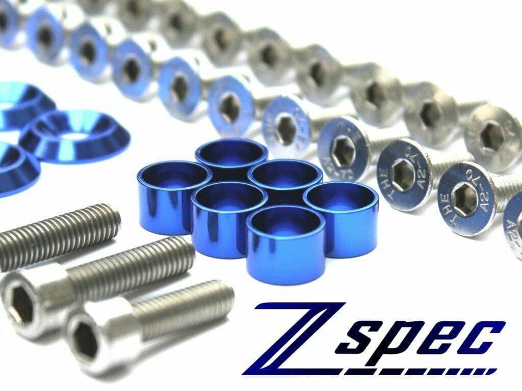 ZSPEC "Stage 2" Dress Up Bolts® Fastener Kit for Mitsubishi EVO 8 & 9, Stainless & Billet