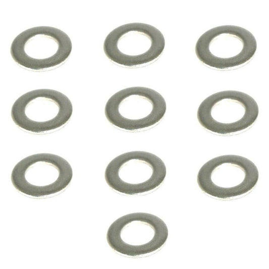 ZSPEC M12 Flat Washers, SUS304 Stainless, 10-Pack