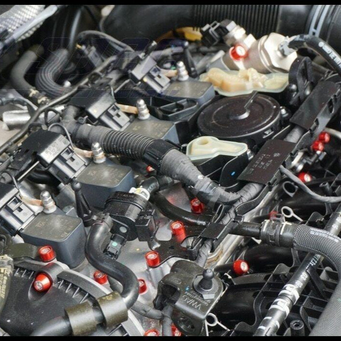 ZSPEC "Stage 3" Dress Up Bolts® Fastener Kit for '15+ VW Golf R MK7, Stainless & Billet