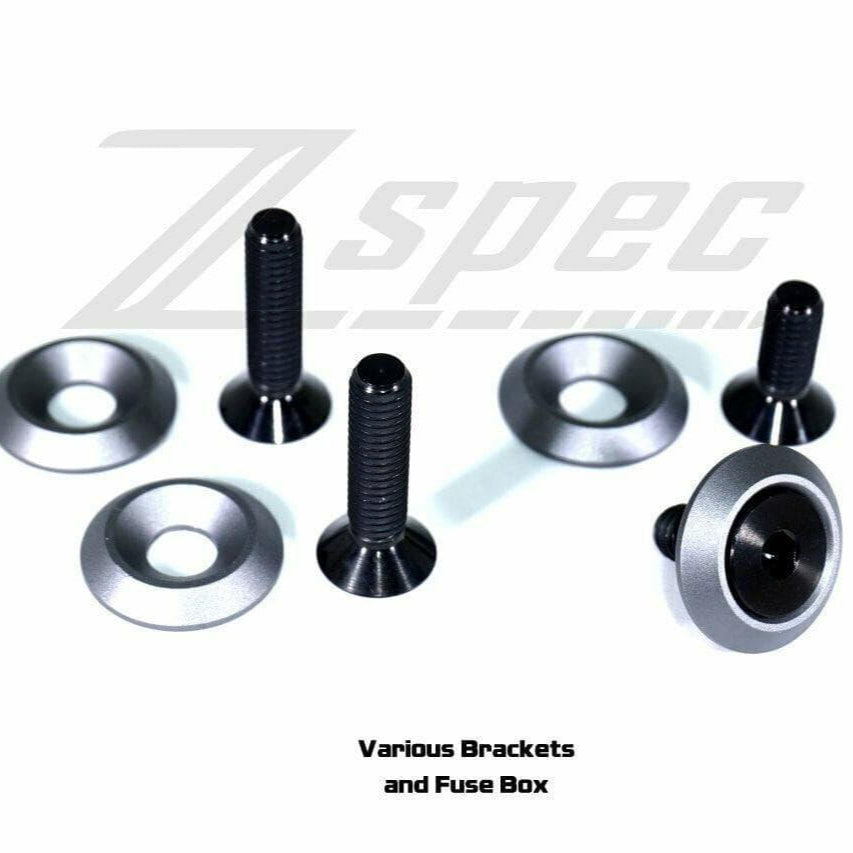 ZSPEC "Stage 3" Dress Up Bolts® Fastener Kit for '03-15 Scion xB, Titanium & Billet